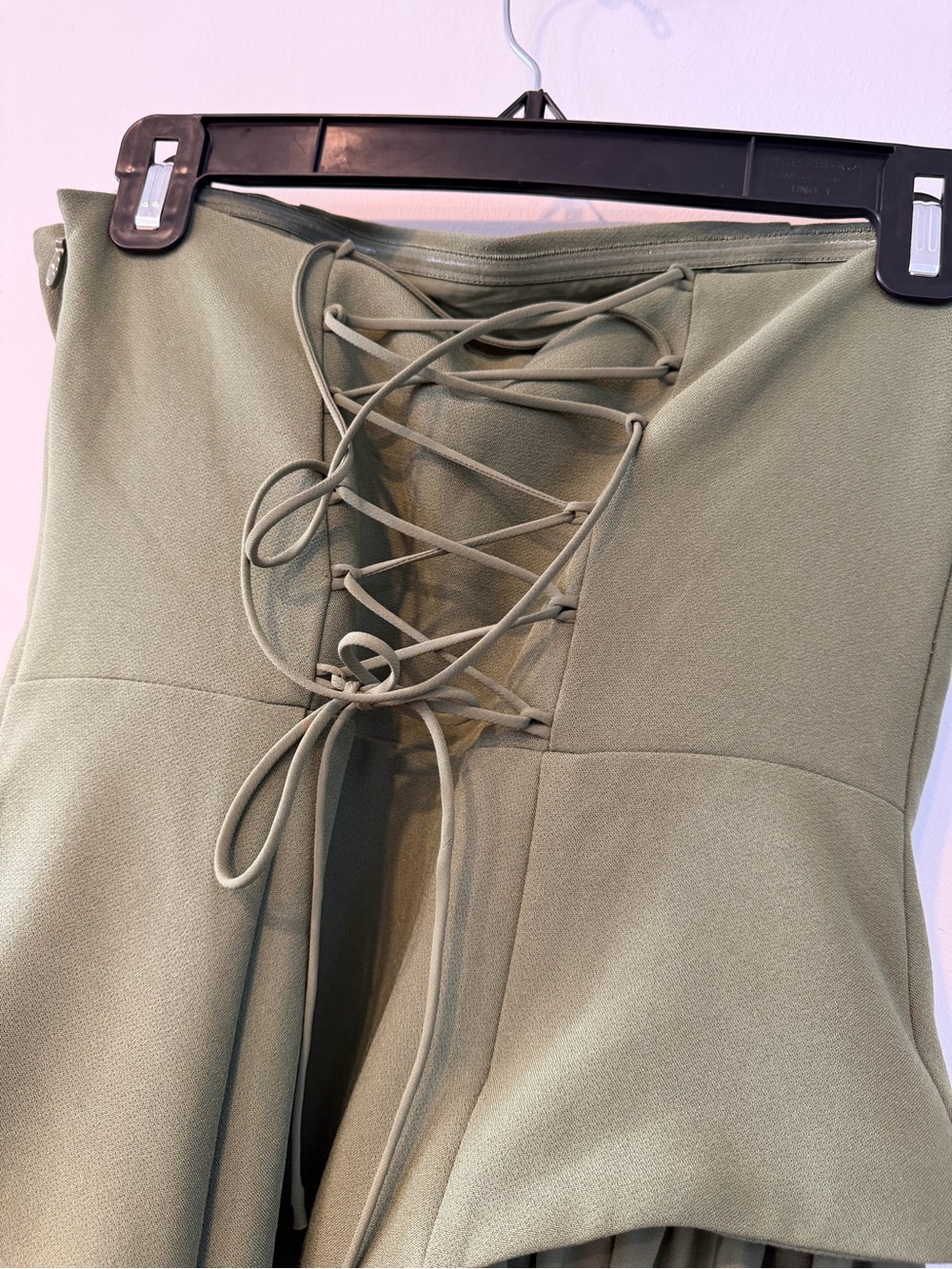 Babyboo Fashion Maliyah Maxi Dress NWT Khaki Corset Wedding Guest Formal M - Picture 11 of 16
